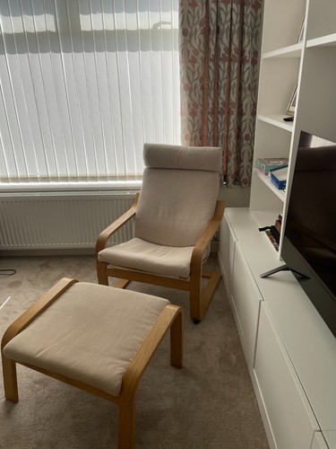 Ikea poang chair and - ikea,
