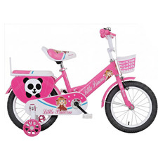 Pink princess girls bike - pink,