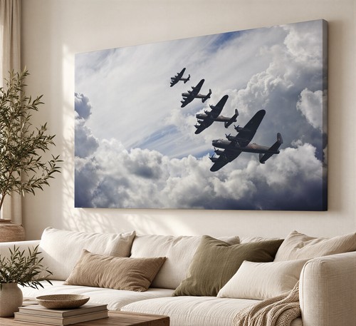 Wwii british aircraft - aircraft, canvas