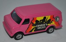 CORGI JUNIOR - USA CHEVROLET VAN - CHARLIES ANGELS - PINK - NICE