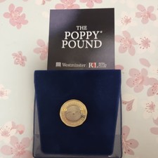 'Poppy' Pound Coin coin Jersey