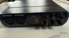 PreSonus Studio 24c - 2 Mic Pres - 2 Line Outs, USB-C Audio Interface 