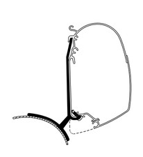 Thule Awning Bracket Kit Omnistor 4200 5200 Trafic Vauxhall Vivaro