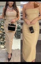 Zara cream faux - cream, leather