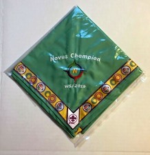 2019 WSJ NOVUS CHAMPION NECKERCHIEF **ULTRA RARE** WORLD JAMBOREE NECKER