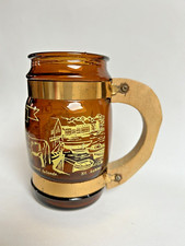 Vintage Jersey Amber Glass