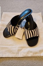 Zara Kitten Heel Zebra Print