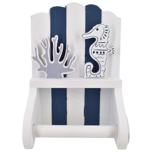 Nautical toilet roll holder - toilet,
