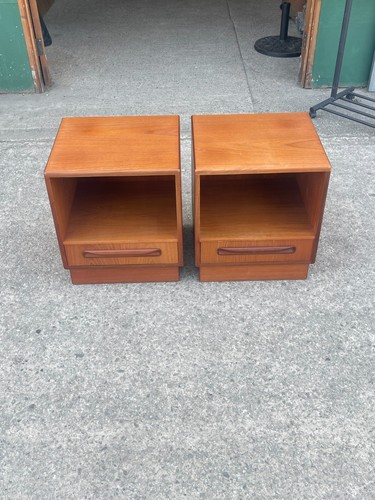 Pair plan fresco teak - of, g