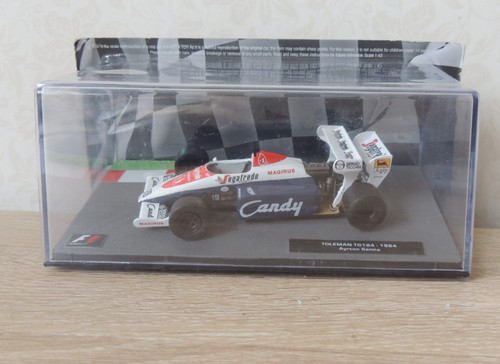1984 toleman tg184 scale - tg184, 1/43