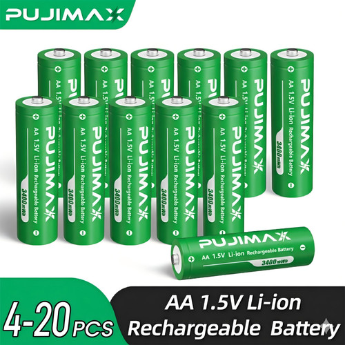 20pcs 1 5v 3400mwh - 1.5v,