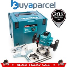 Makita RP001GZ02 40V XGT Brushless 1/2'' Plunge Router 12mm - Bare Unit