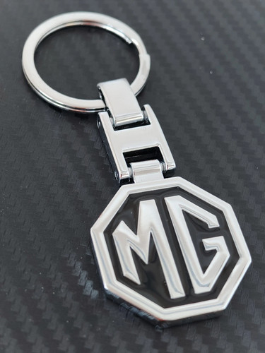 Keyring chrome black - chrome, &
