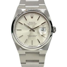ROLEX Oysterquartz Datejust 17000A Silver Case Size 36mm Used Watch #71028