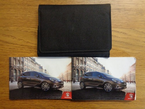 Vauxhall corsa owners handbook - owners,