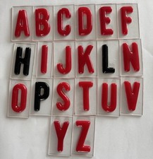 85 Vintage Marquee Sign Graphic Art Decor 4” ACRYLIC Raised Alphabet Letter