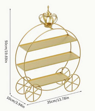 3‑Tier Iron Dessert Display