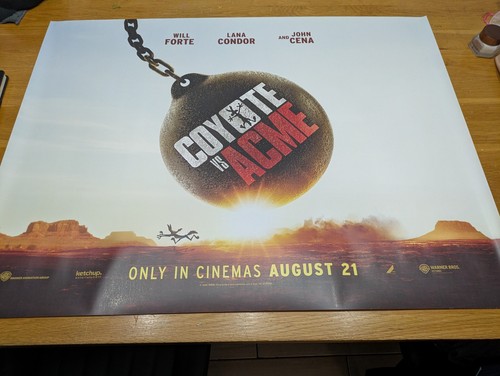 Coyote acme quad poster - coyote,
