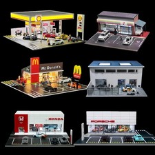 Diorama diecast car - diorama,