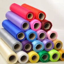 25M X 29CM Organza Roll Fabric