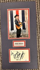 Willie Nelson framed