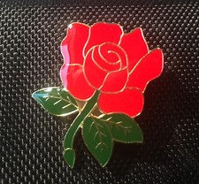 LANCASHIRE RED ROSE LABOUR PARTY ENAMEL PIN BADGE GIFT (PB17) BIGGER THAN OTHERS