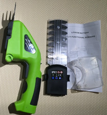 2 in 1 Cordless Electric Hedge Trimmer Rechargeable Grass Cutter Garden Pruning