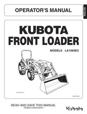 KUBOTA FRONT LOADER LA1065EC