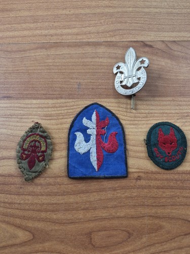 Set vintage scouts - set,