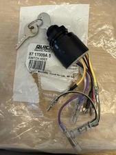 Genuine Mercury Mariner Remote Control Box Outboard Ignition Switch & 2 Keys