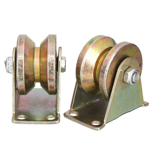 4pcs groove track wheel - v-groove,