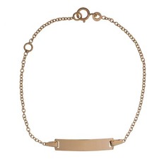 9ct Gold Baby ID Bracelet
