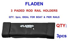 3 X FLADEN ROD RAIL HOLDERS