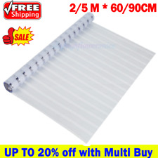 Bubble Free·Frosted Window Film Self-Adhesive Etched Privacy Glass Vinyl Film UK