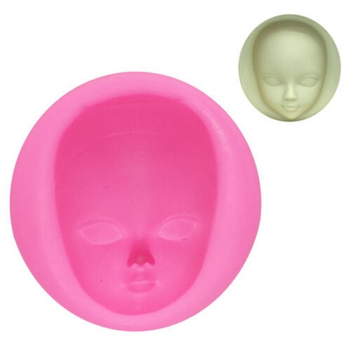 Silicone face mould supplies - face,