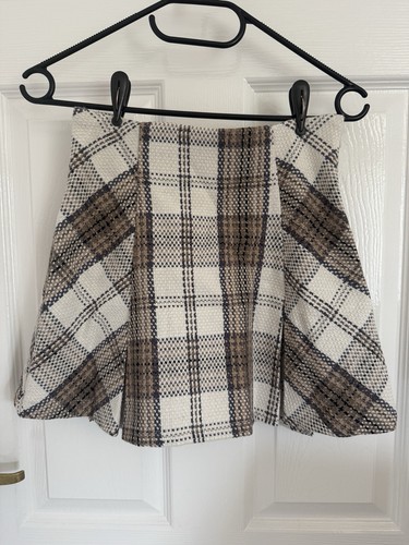 Cream beige brown grey tweed - cream,