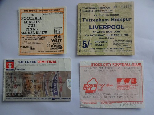 Liverpool ticket stubs cup - 4,