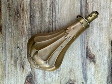 Antique  Patent Brass & Copper Powder Flask