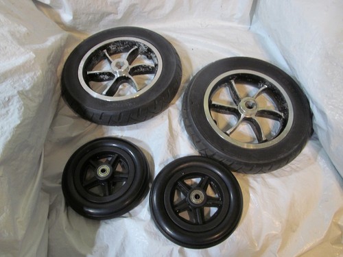 Front rear wheels - wheels, from