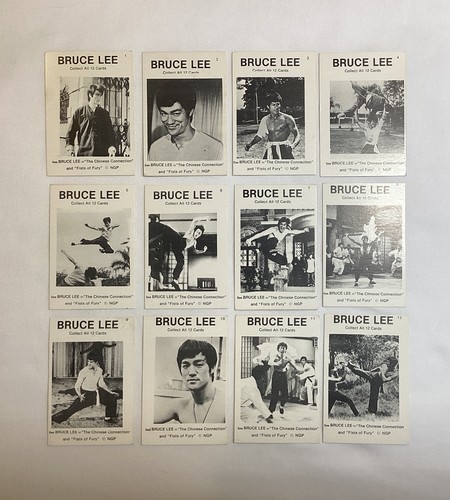 Bruce lee 1972 card - 1972,