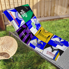 Bristol Rovers Retro Shirt Montage Beach Towel Classic Kits Gym Travel Sport