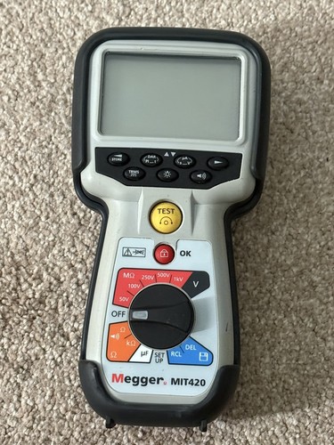 Megger mit420 insulation - megger,