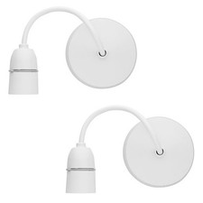 2X 6inch Pendant Light Fitting