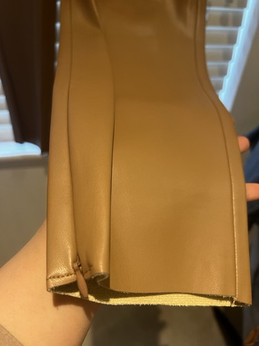 Zara womens tan caramel - , faux