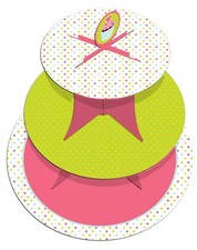 Aniversary House Sweet Treats Cupcake  Design 3 Tier Cupcake Stand  Clearance