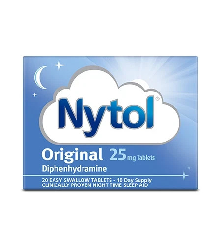 Nytol sleep aid 25mg - nytol, 20