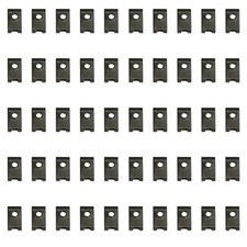 50x Small M5 5mm Motorcycle Fairing Spring Clips Speed Spire Nuts Clip U Nut E2