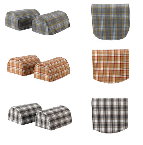 Checked arm cover pair - arm,