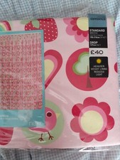 Girls Bedroom Tabtop Curtains