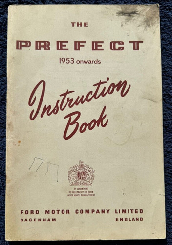 1953 onwards the prefect ford - 1953,